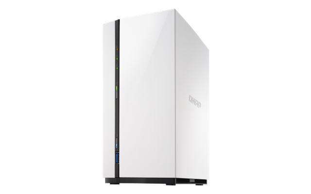 NAS QNAP TS-128A (quad-core realtek rtd1295 1.4ghz, 4gb emmc, max 1 x3.5" sata hdd, 2x usb 2.0, 1x usb 3.0, 1x gb lan)-0