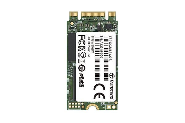 SSD TRANSCEND TS MTS420S (kapacitet 240 GB, sučelje M.2 SATA, format m.2 2242, brzina čitanja do 500 MB/s, brzina zapisivanja do 430 MB/s)-1