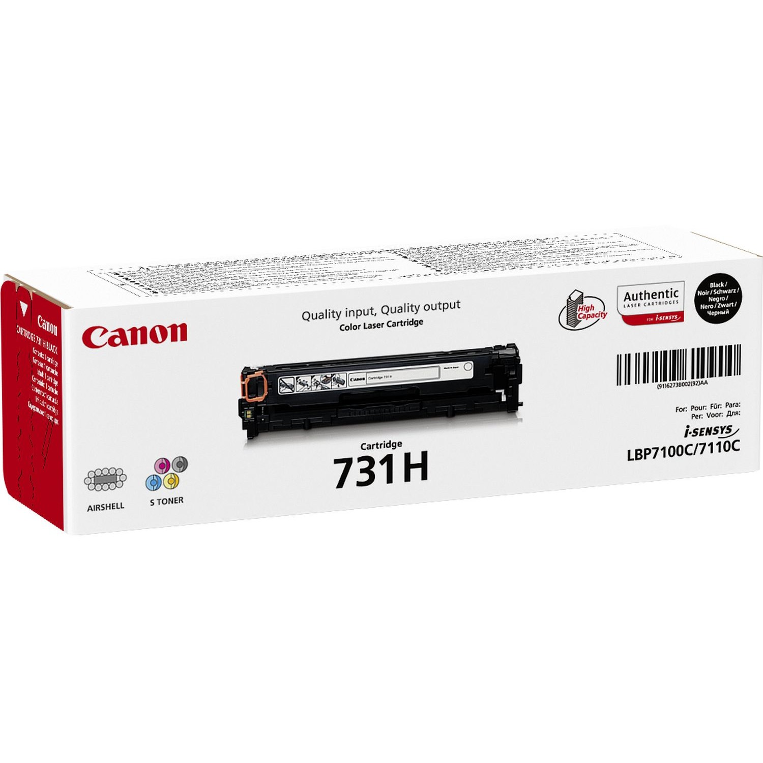 Toner CANON CRG-731B HIGH crna boja-2