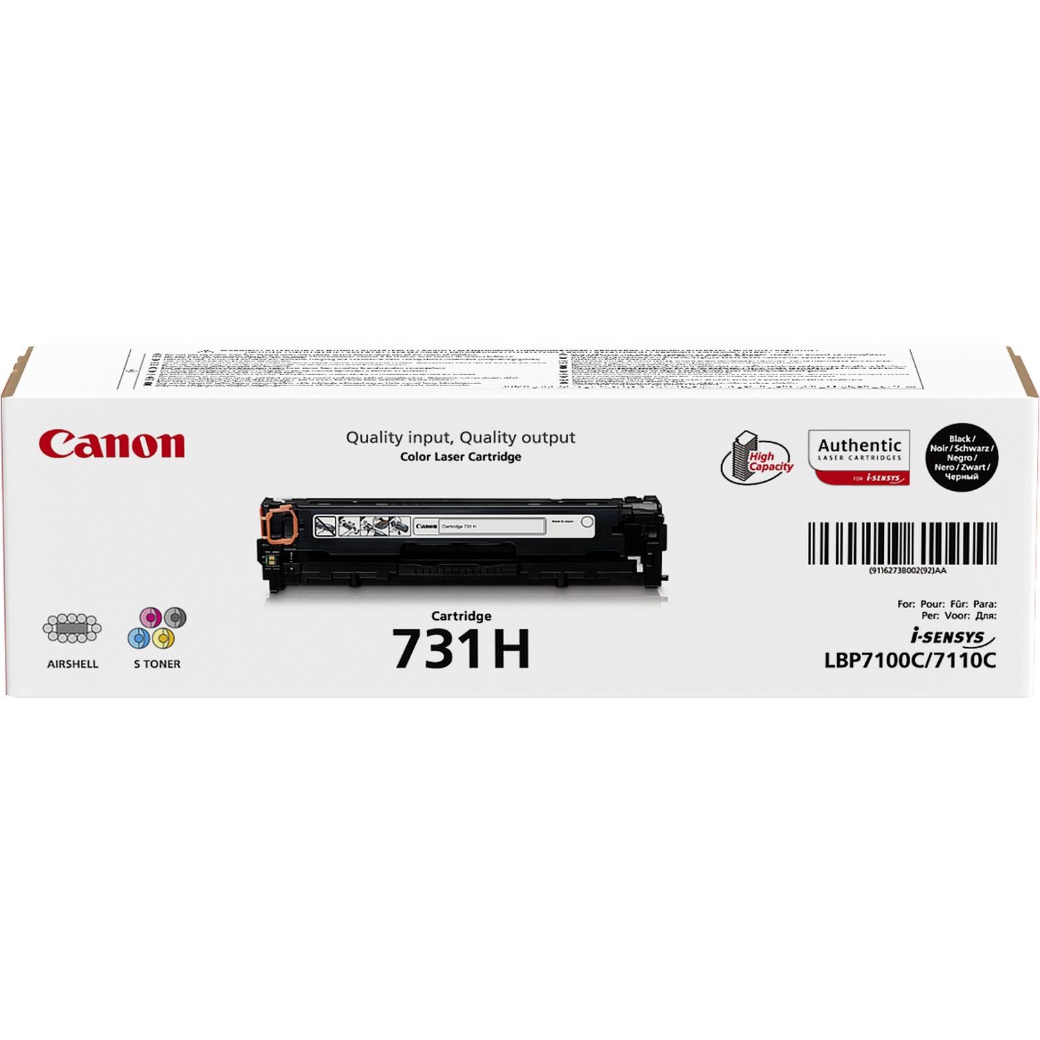 Toner CANON CRG-731B HIGH crna boja-3