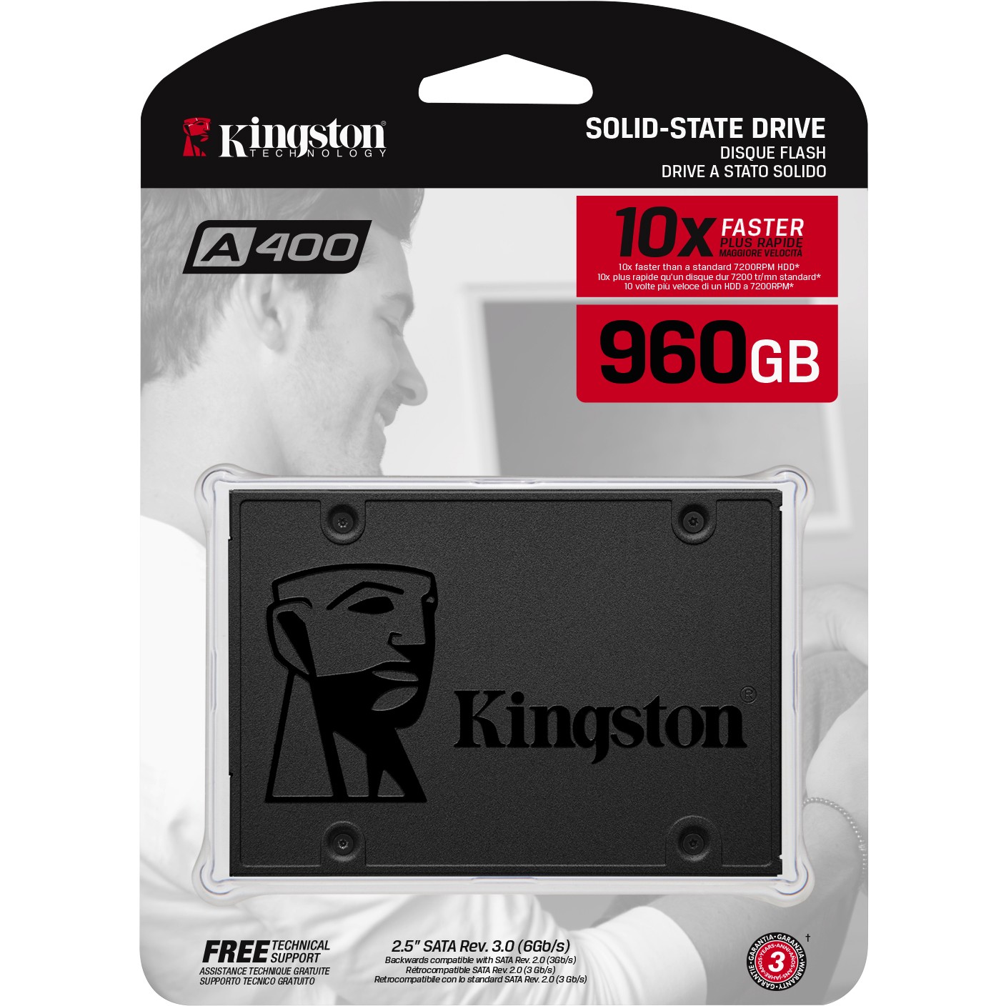 SSD KINGSTON 960GB A400 SATA3 2.5 SSD (7mm height)-9