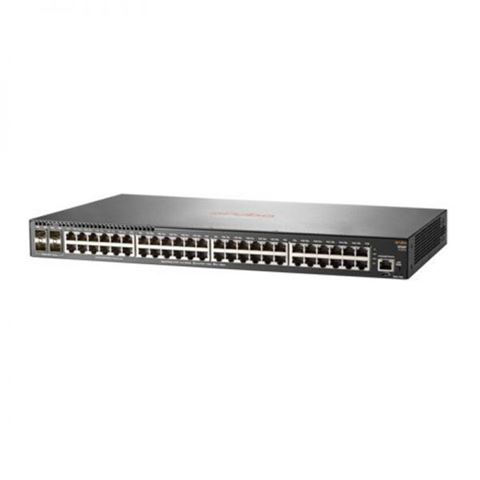 Prekidač HPE SWITCH ARUBA 2930F 48G 4SFP+ (48 RJ-45 autosensing 10/100/1000 ports, 4 SFP+ 1/10GbE ports, rackmount, fiksna konfiguracija, smart, layer 3)-0