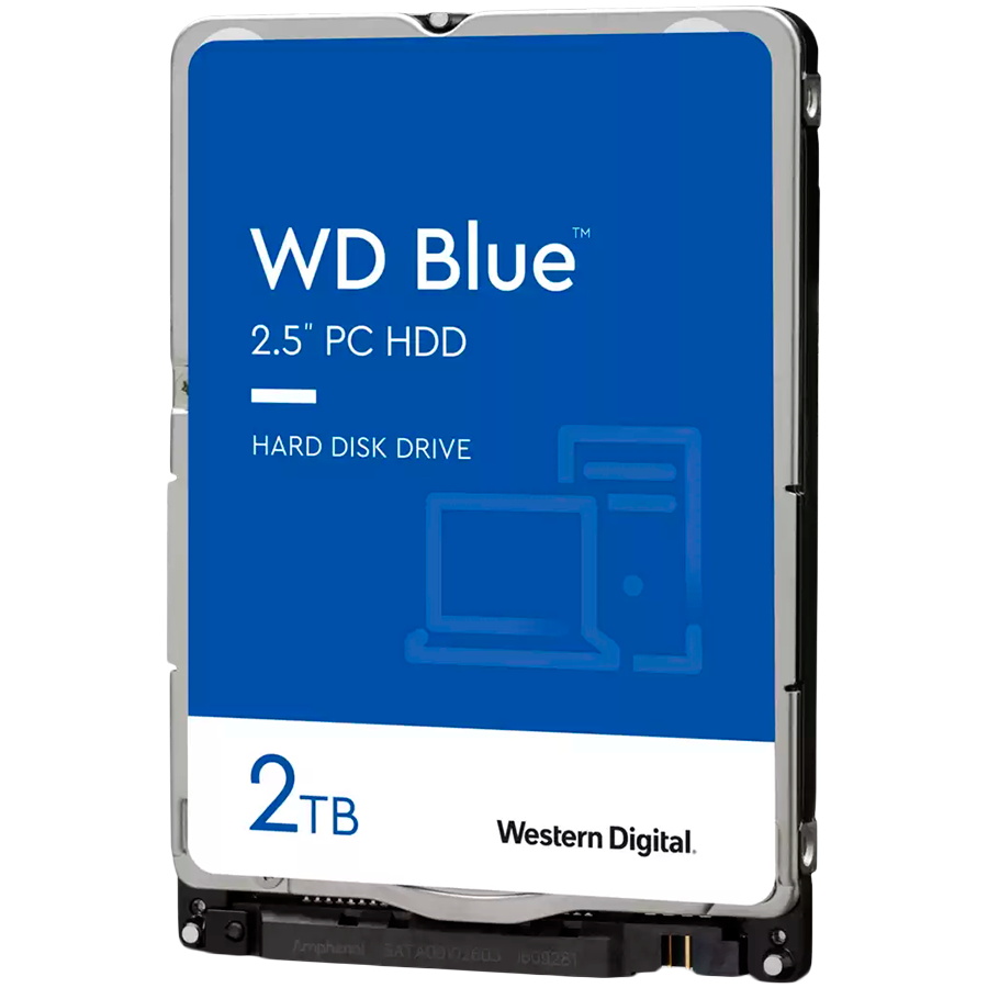 Hard disk WESTERN DIGITAL Blue™ 2TB WD20SPZX (2,5", SATA III, 5400 rpm, 128 MB predmemorije)-12