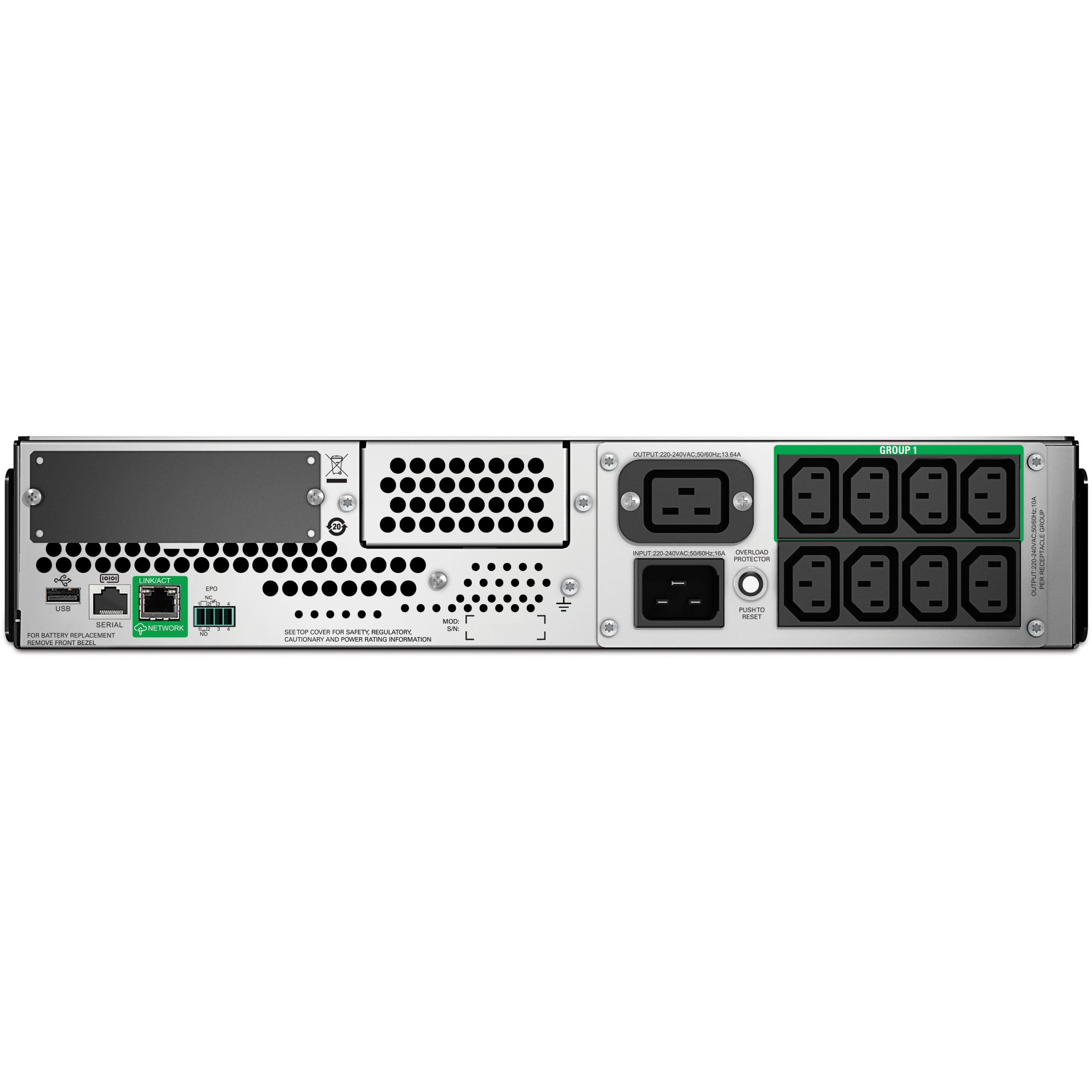 Napajanje APC Smart-UPS 2200VA LCD RM 2U SmartConnect, SMT2200RMI2UC-2