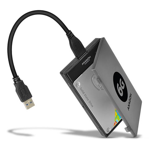 AXAGON ADSA-1S6 USB3.0 - SATA HDD/SSD 2,5" ladica + Adapter-0