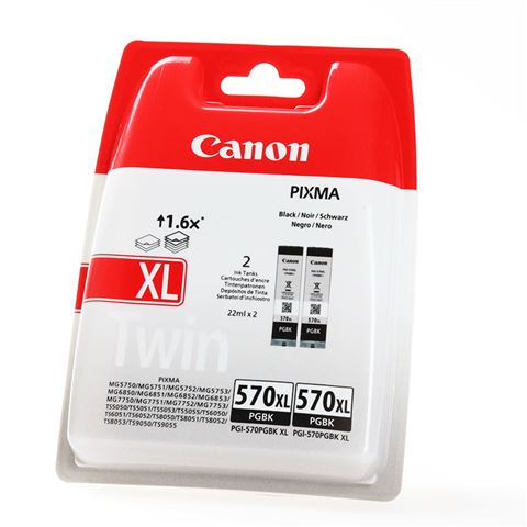 Tinta CANON PGI-570BK XL (multipack, crna)-0