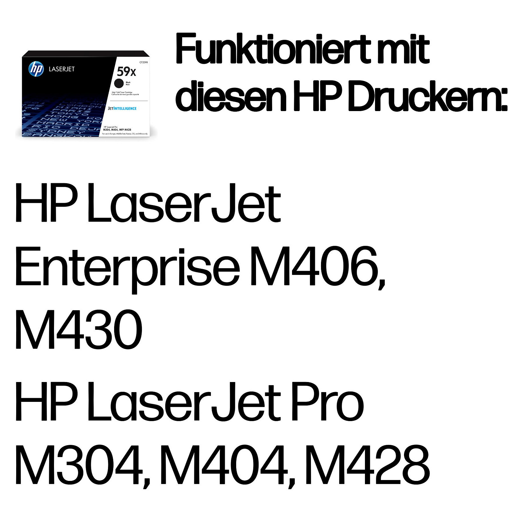 Toner HP CF259X 59X-2