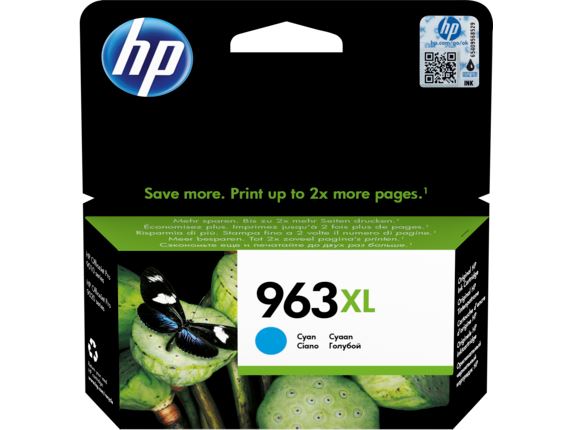 HP cart.3JA27AE (963XL), cyan (1600 str.)