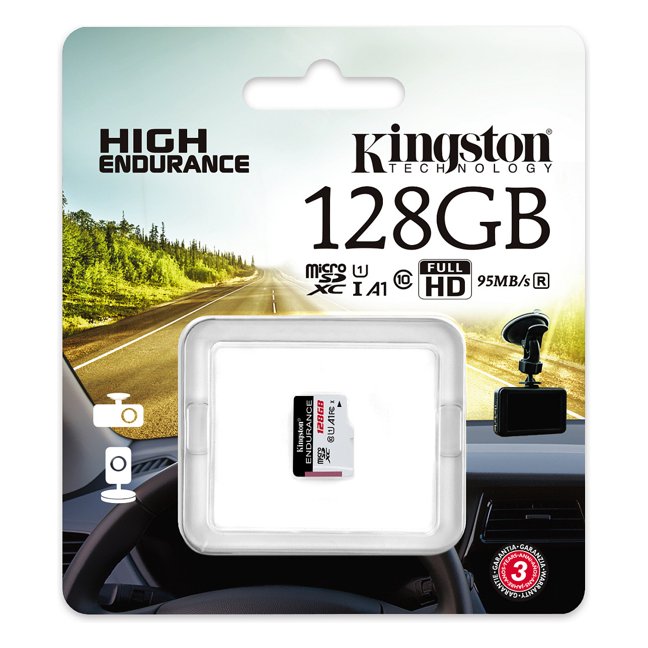 Memorijska kartica Kingston SD MICRO 128GB Class 10 A1 UHS-I Endurance-3