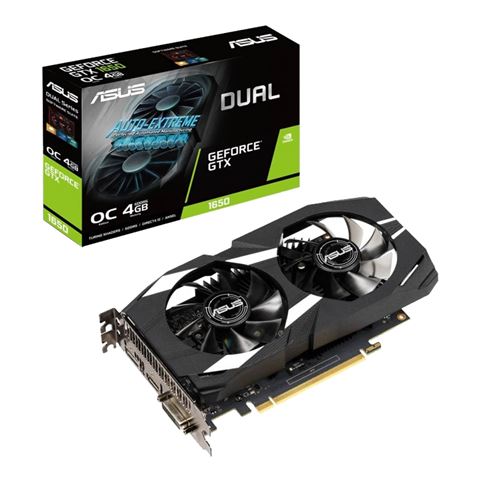 Grafička kartica ASUS DUAL-GTX1650-O4G (4096 MB, GDDR5, PCIe 3.0 x16)-0