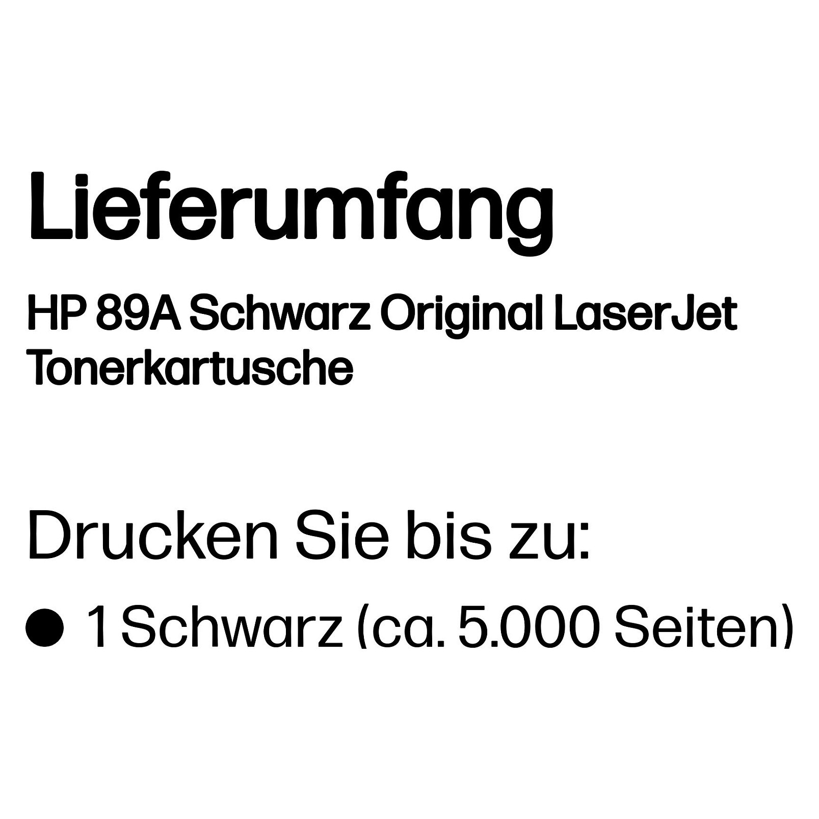 Toner HP CF289A-7