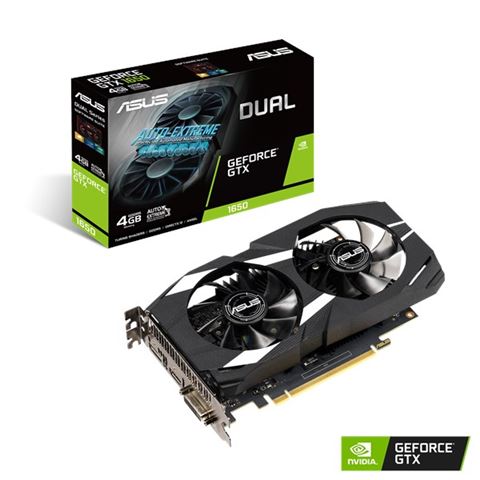 Grafička kartica ASUS DUAL-GTX1650-4G (4096 MB, GDDR5, PCIe 4.0 x16)-0