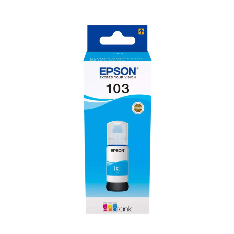 Tinta EPSON EcoTank/ITS 103 cyan-0