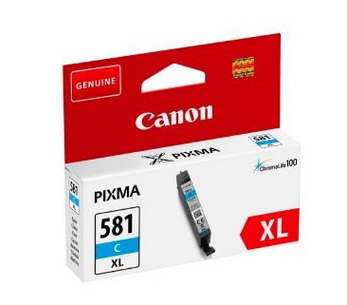Tinta Canon CLI-581 XL Cyan 2049C001-0