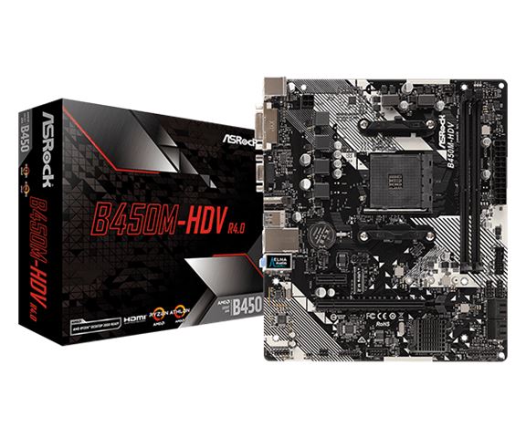 Matična ploča ASROCK B450M-HDV R4.0-0