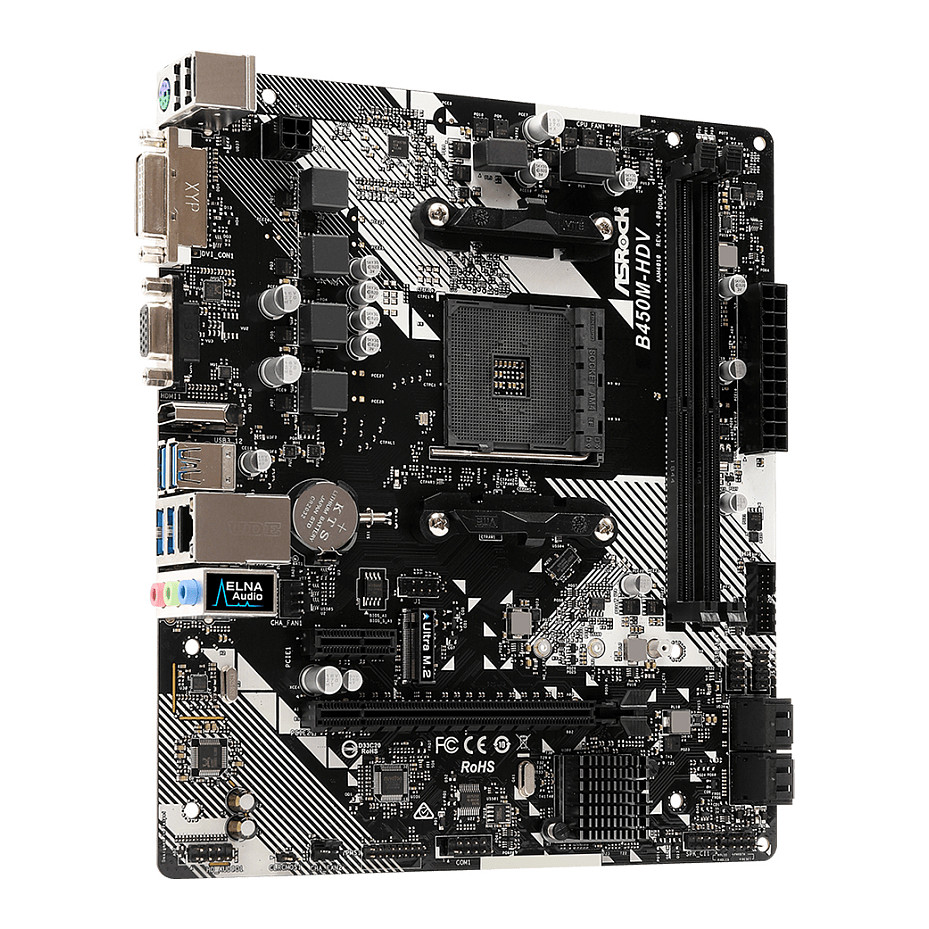 Matična ploča ASROCK B450M-HDV R4.0-4