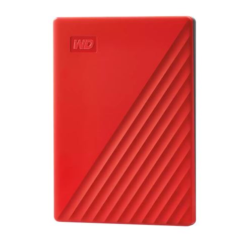 Vanjski tvrdi disk WESTERN DIGITAL My Passport (4tb, 2.5", usb 3.2, crveni)-0