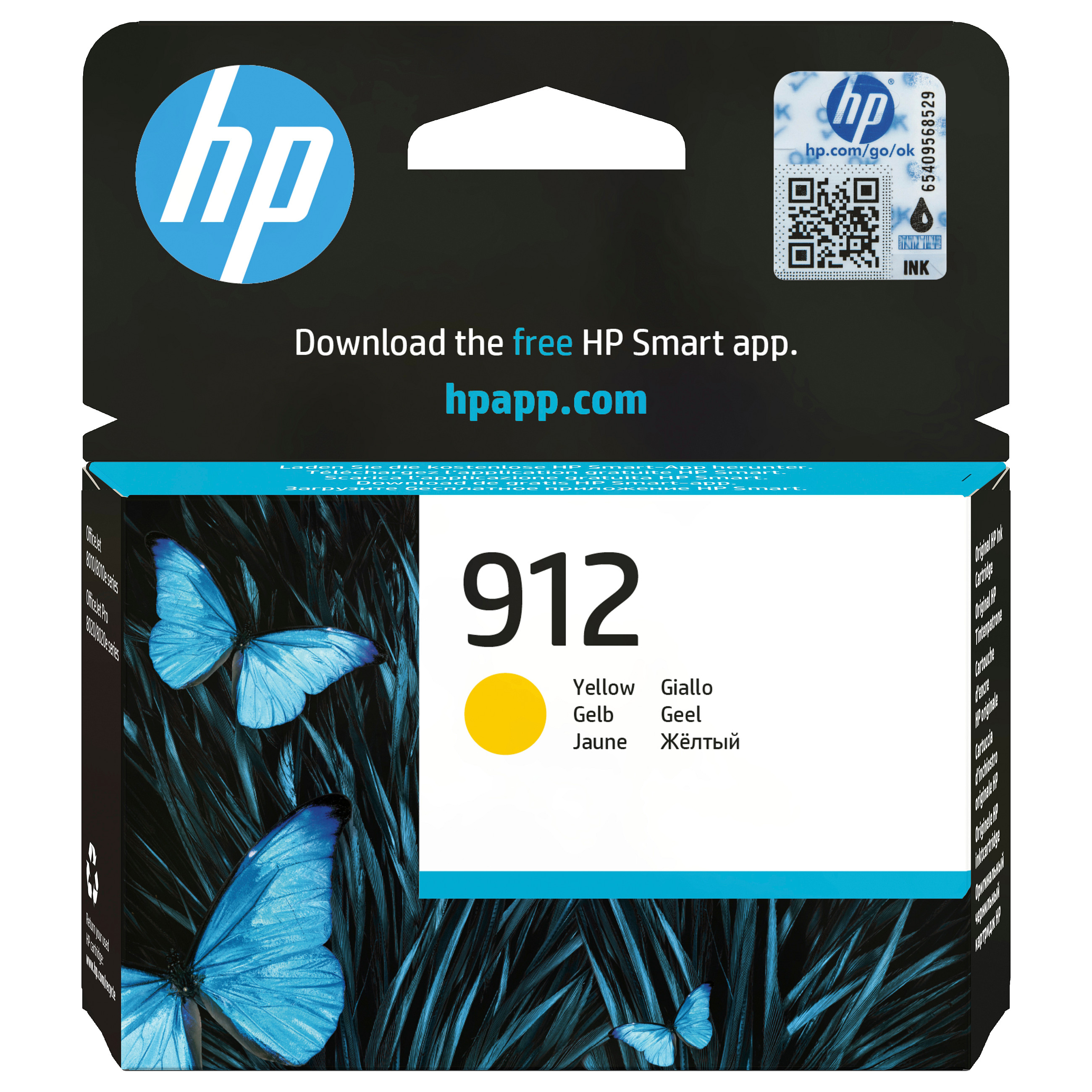 Tinta HP 3YL79AE no.912 žuta boja-0