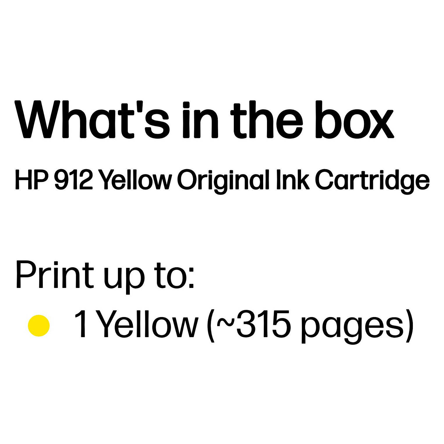 Tinta HP 3YL79AE no.912 žuta boja-4