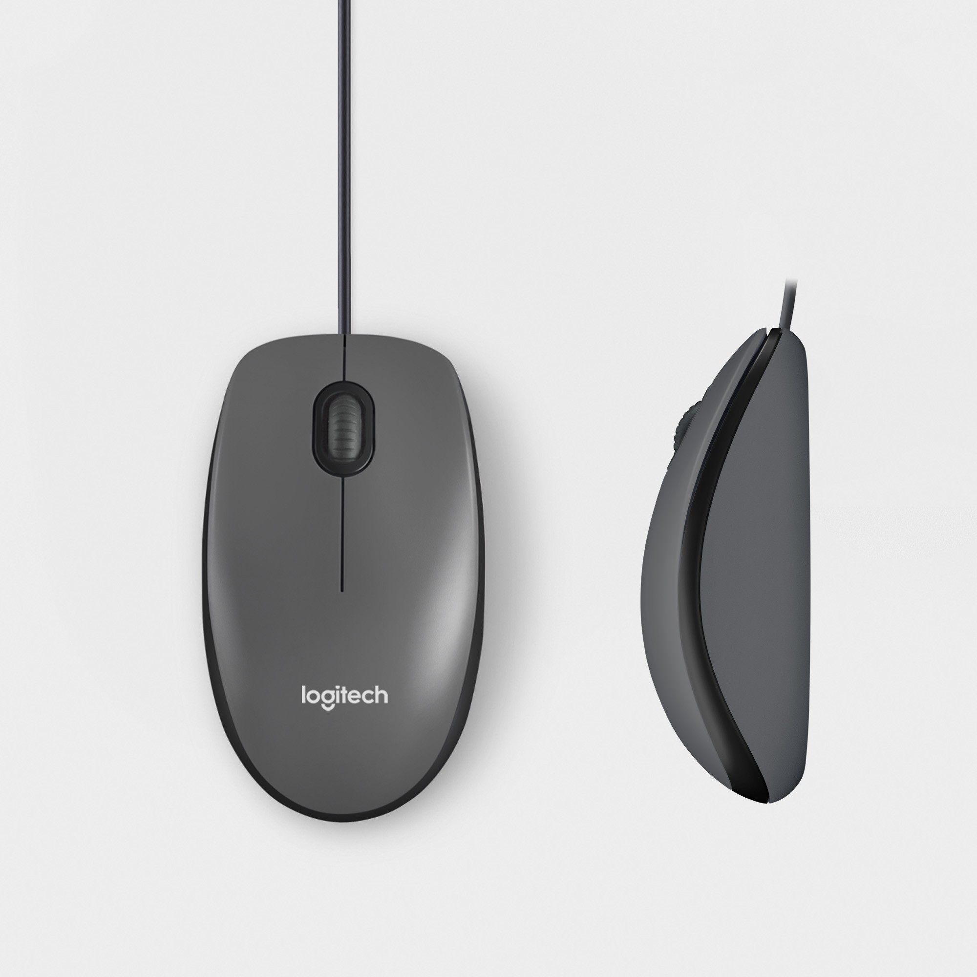 Miš žični Logitech M100 Crni-14