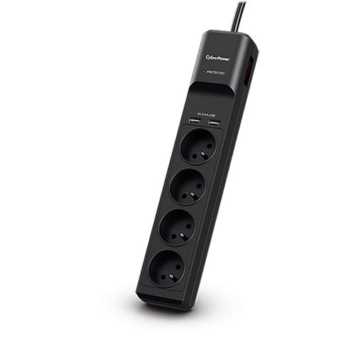 Prednaponska zaštita CYBERPOWER P0420SUD0/ 4x šuko/ 2x USB