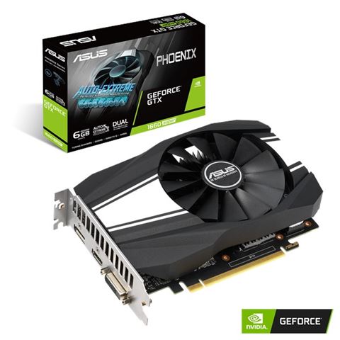 Grafička kartica ASUS PH-GTX1660S-6G (6144 MB, GDDR6, PCIe 3.0 x16)-0