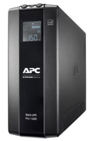 UPS APC Back BR1600MI 1600VA (izlazna snaga 960 W, 8 utičnica, AVR, LCD sučelje)