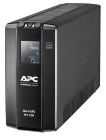 UPS APC Back BR650MI (izlazna snaga 390 W, tehnologija Line interactive AVR, izlazni napon 230 V)