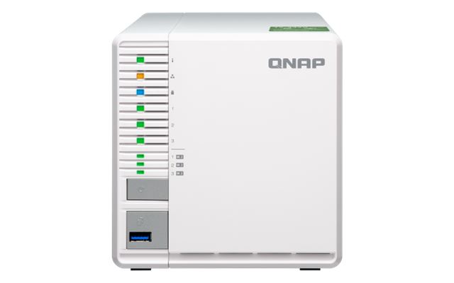 Storage QNAP NAS TS-332X-2G (64-bit arm cortex-a57 quad-core 1.7ghz processor, 512 mb flash memory, 3 x 3.5-inch sata 6gb/s, 3 x m.2 2280 sata 6gb/s slots, 1 x 10gbe sfp+, jumbo frame, jbod, raid 0/1/5)-0
