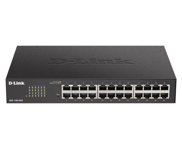 Switch smart D-LINK DGS-1100-24V2 24-Port 10/100/1000Mbps-0