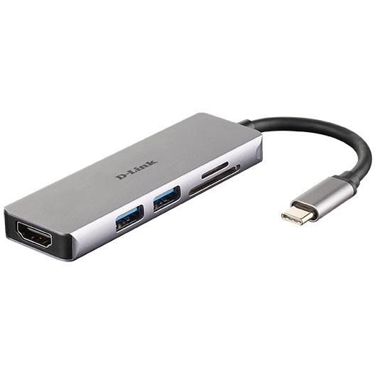 USB-C Hub D-LINK DUB-M530 5-u-1 sa HDMI i SD/microSD čitačem kartica-1