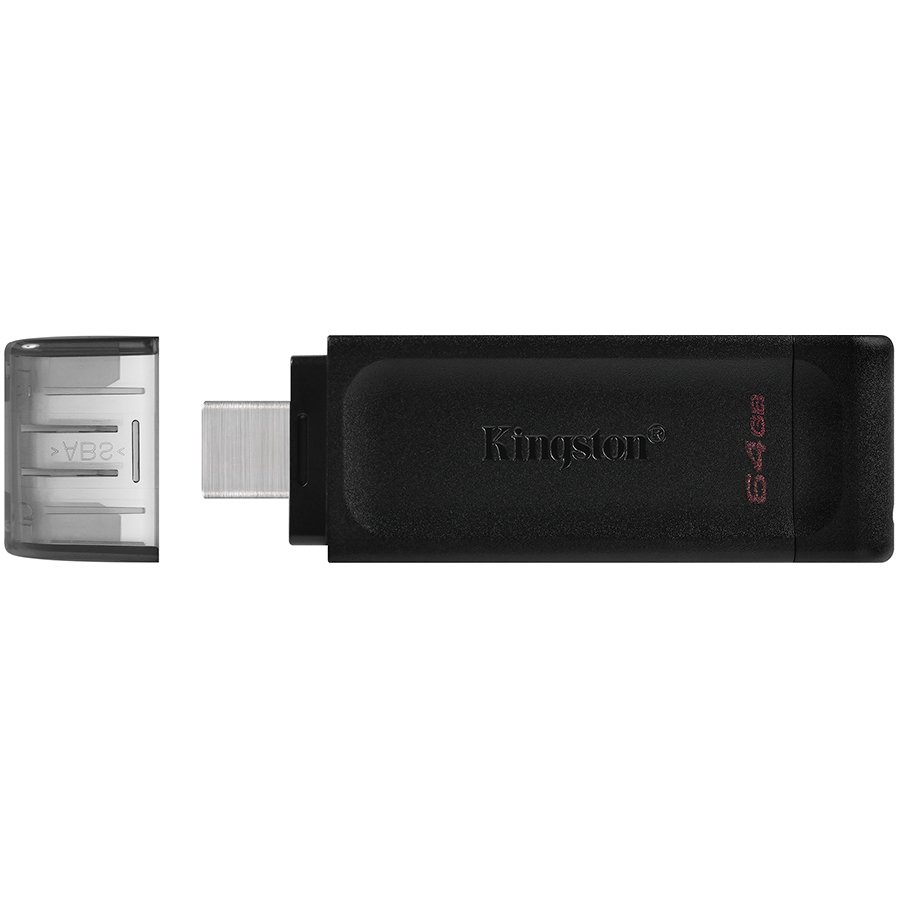 USB memorija KINGSTON DataTraveler 70 (USB 3.2 Gen 1 (3.1 Gen 1), 64 GB) crna-2