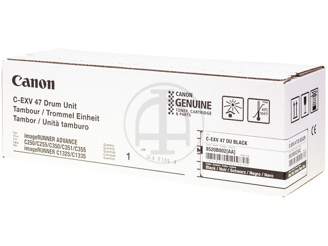 Toner CANON C-EXV47 (tip bubanj, boja black, radni vijek [str.] 39000)-0
