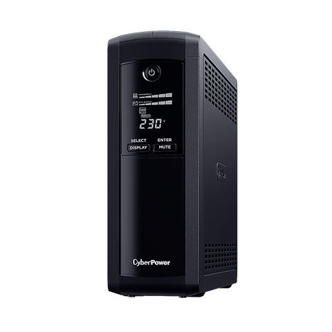 Napajanje CYBERPOWER VP1200EILCD (izlazna snaga 720 W, tehnologija line interactive AVR, izlazni napon 230 V)
