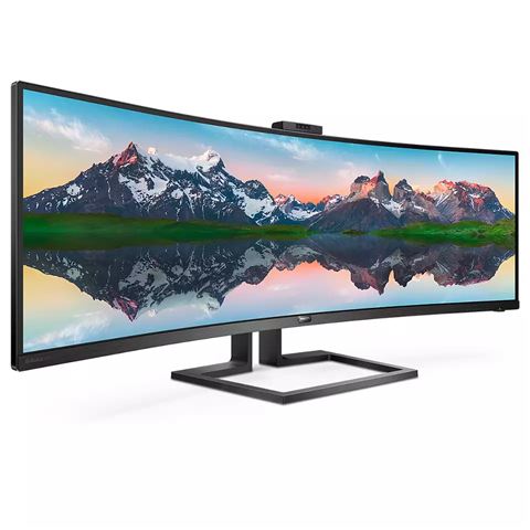 Monitor PHILIPS 499P9H Brilliance SuperWide (49",FullHD,60Hz,VA,zakrivljeni)