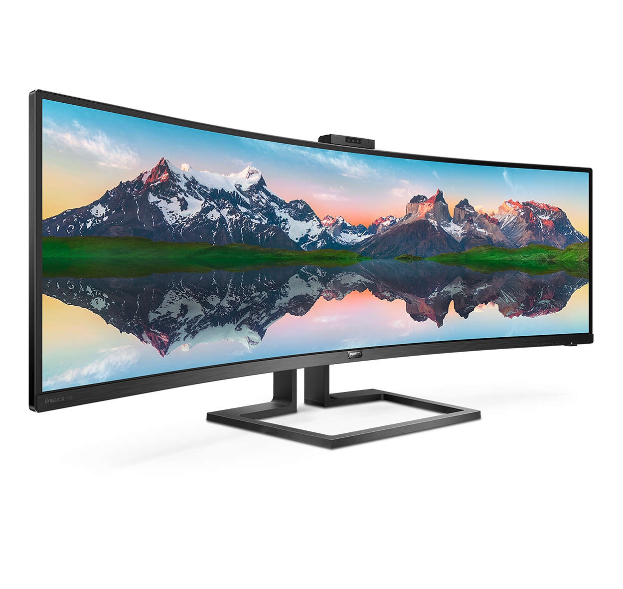 Monitor PHILIPS 499P9H Brilliance SuperWide (49",FullHD,60Hz,VA,zakrivljeni)-1