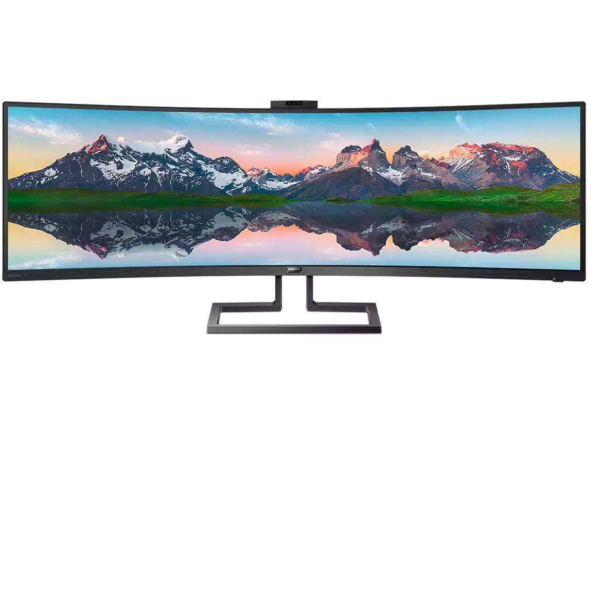 Monitor PHILIPS 499P9H Brilliance SuperWide (49",FullHD,60Hz,VA,zakrivljeni)-12