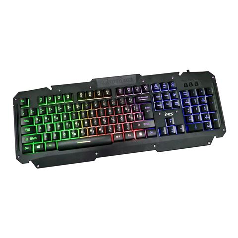 Tipkovnica MS ELITE C330 (gaming, žična, usb, multimedijske tipke, led osvjetljenje, crna)-0