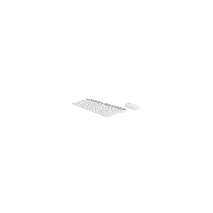 Bežični desktop komplet MK470 Slim Wireless bijela-4