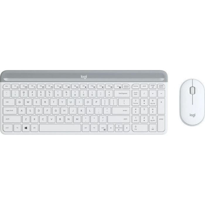 Bežični desktop komplet MK470 Slim Wireless bijela-3