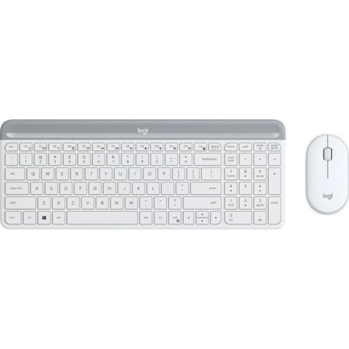 Bežični desktop komplet MK470 Slim Wireless bijela-3