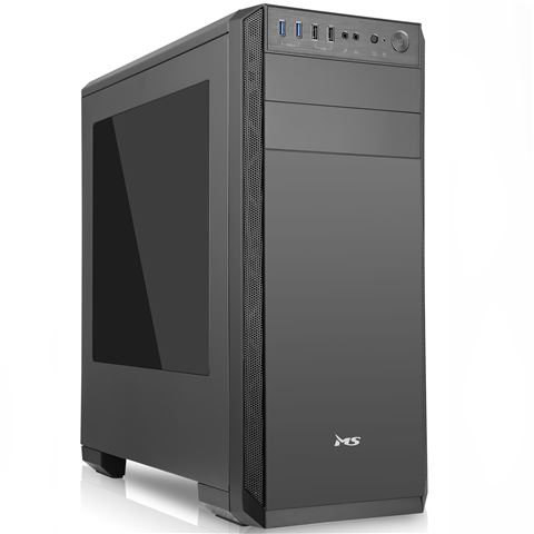 Kućište MS FIGHTER V300 (midi tower, atx, matx, µatx, 5,25" vanjski utor x1, 3,5" unutarnji utor x2, 2,5" unutarnji utor x5, usb 2.0 x2, usb 3.0 x1)-0