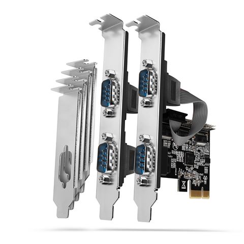 Adapter AXAGON PCEA-S4N (sučelje pci express 2.0 x1, priključci 4x serial)-0