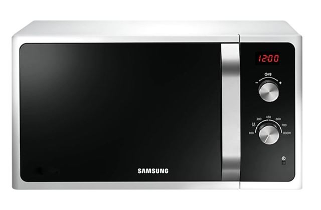 Mikrovalna SAMSUNG MS23F300EEW/OL (snaga 800W, volumen 23l, keramički emajl, LED display)-0