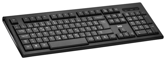 Tipkovnica MS ALPHA C100 (žična, usb, boja crna)-0