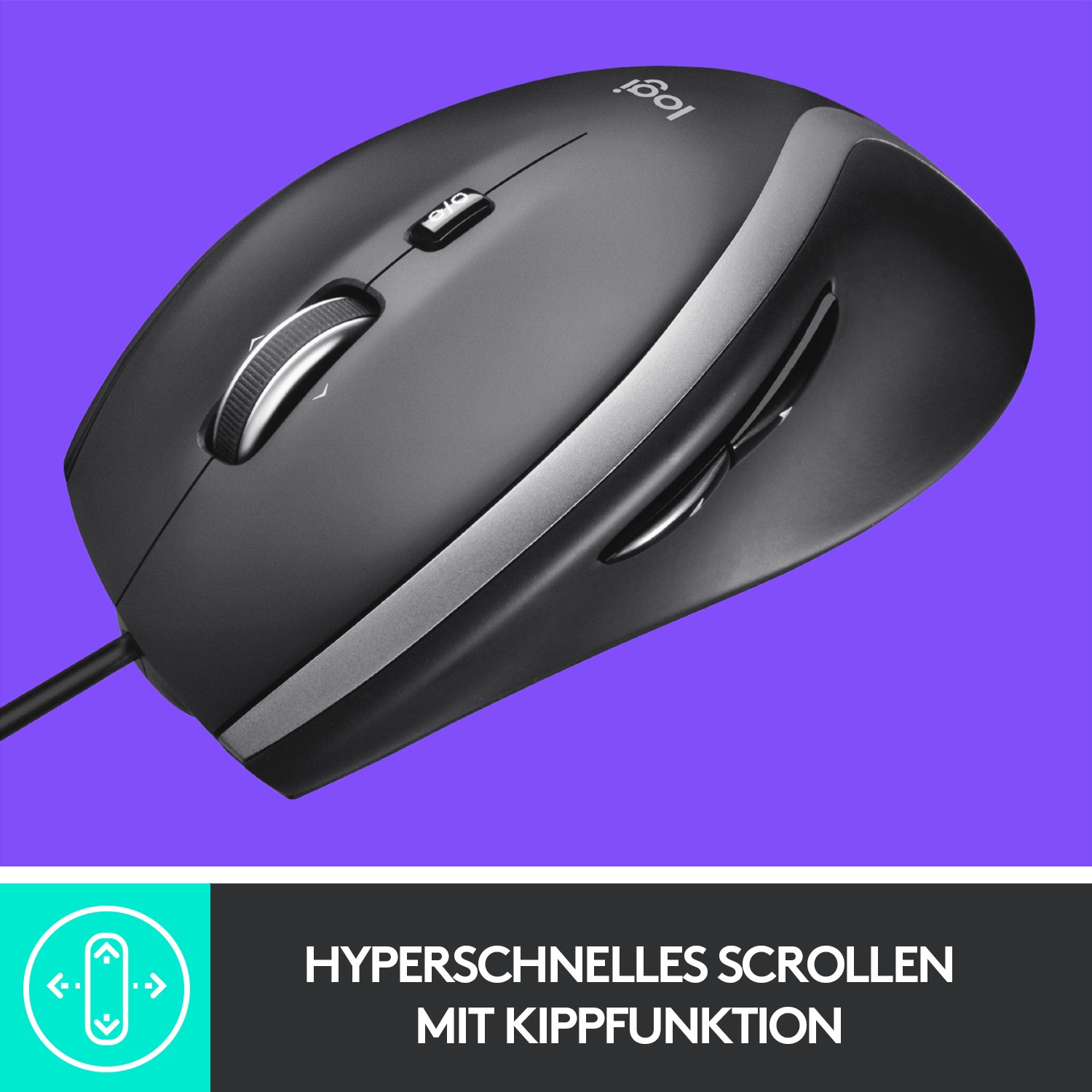 Miš žični Logitech M500s Advanced optički-17