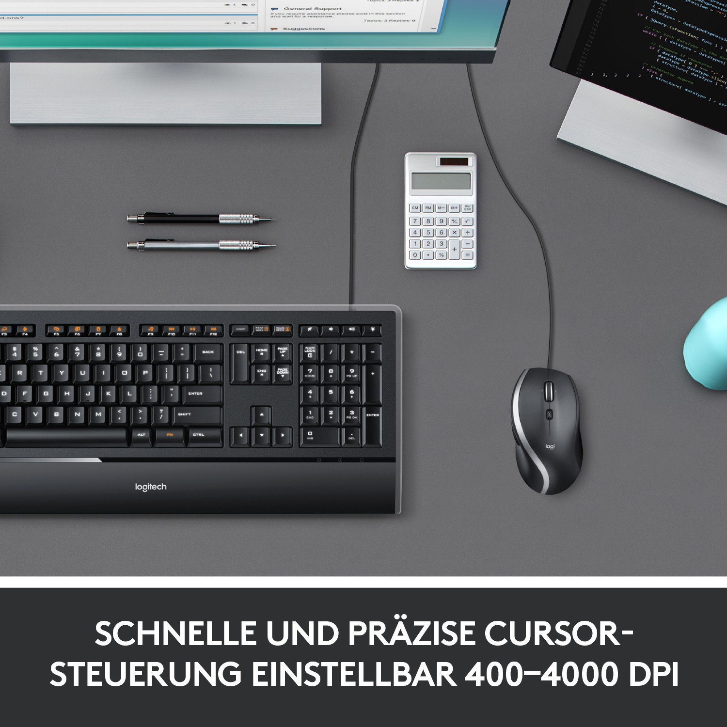 Miš žični Logitech M500s Advanced optički-20