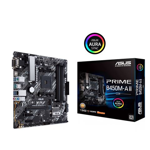 Matična ploča MBO AM4 ASUS PRIME B450M-A II (mATX, AMD B450, DDR4, 128 GB, 2133 - 4400 MHz)-0