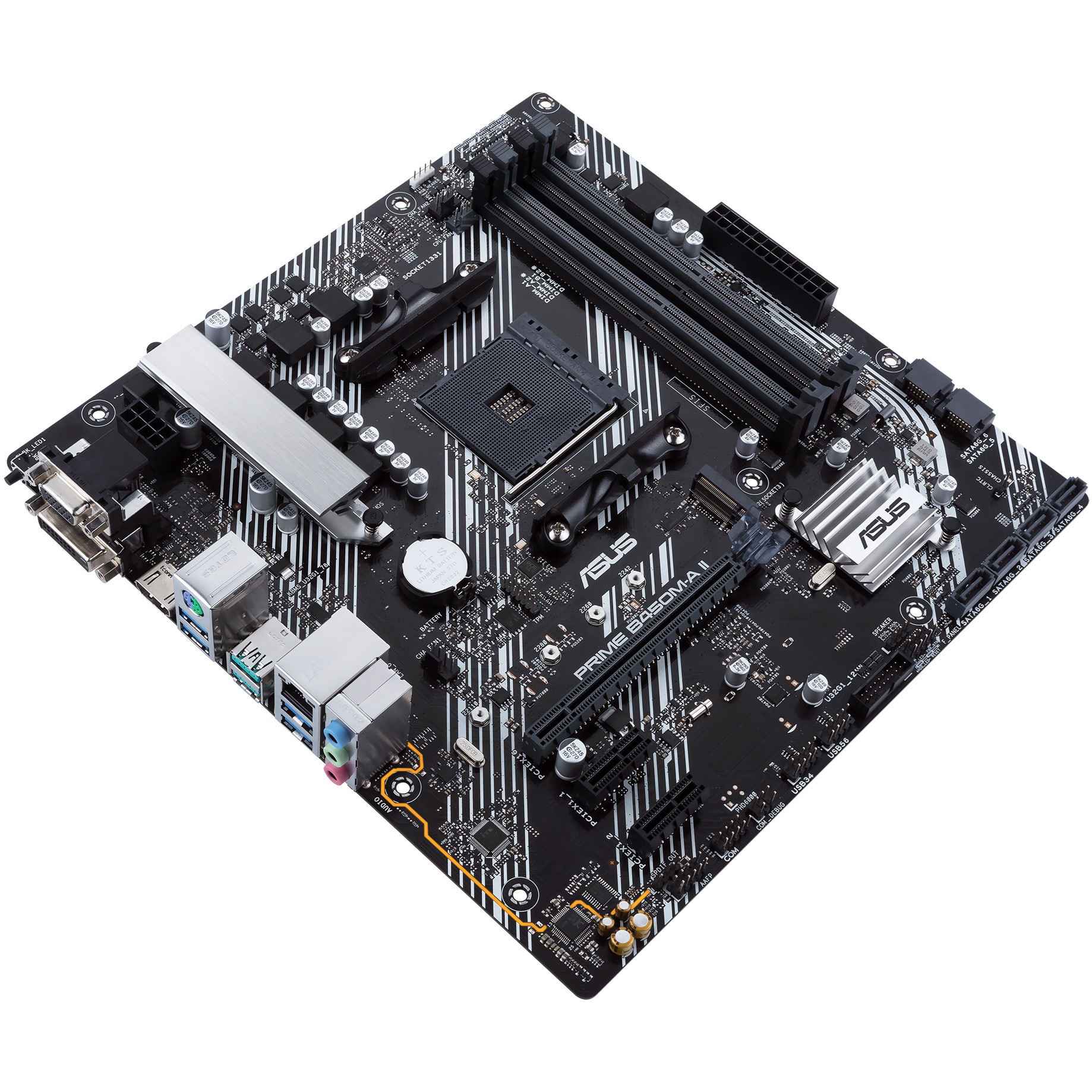 Matična ploča MBO AM4 ASUS PRIME B450M-A II (mATX, AMD B450, DDR4, 128 GB, 2133 - 4400 MHz)-5