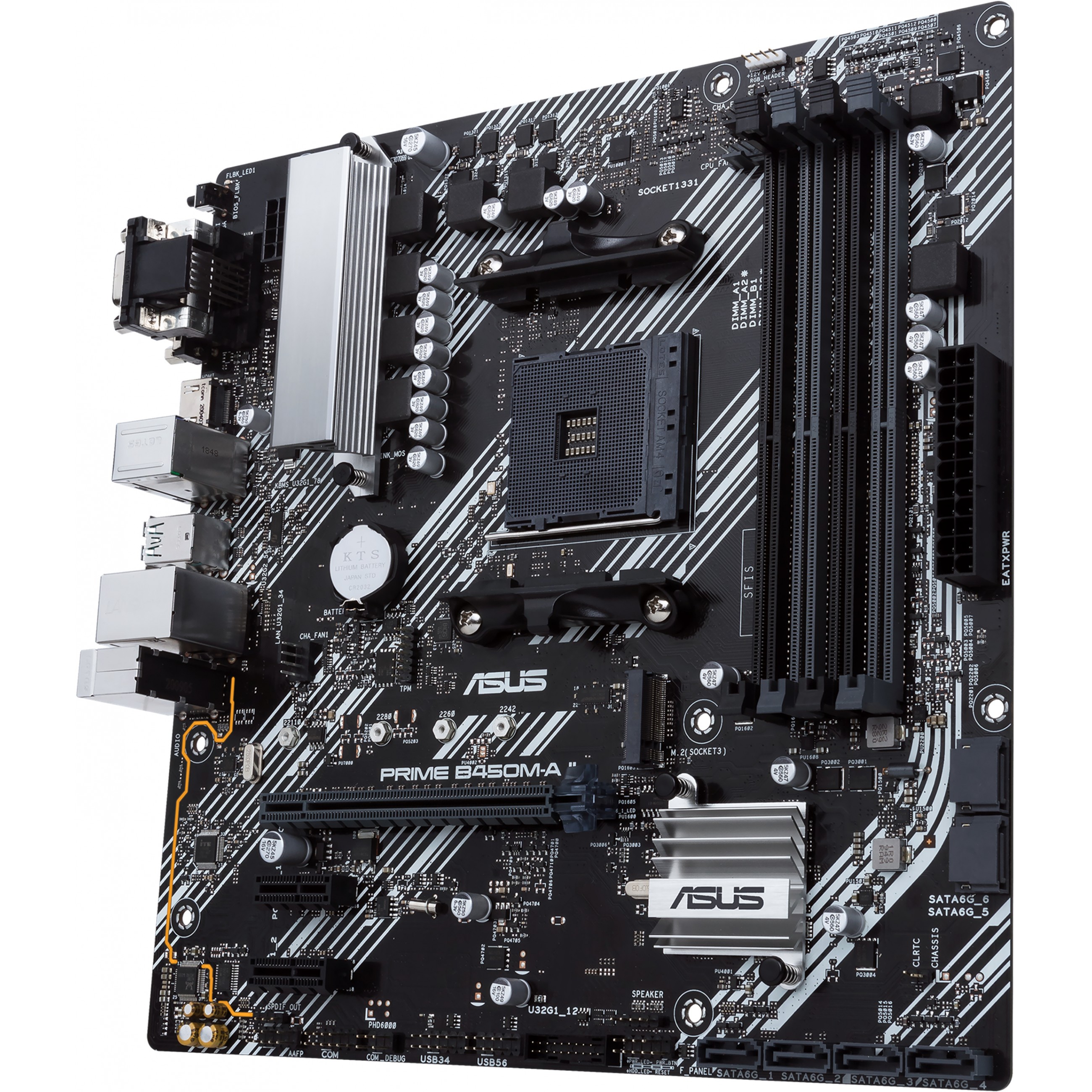 Matična ploča MBO AM4 ASUS PRIME B450M-A II (mATX, AMD B450, DDR4, 128 GB, 2133 - 4400 MHz)-7